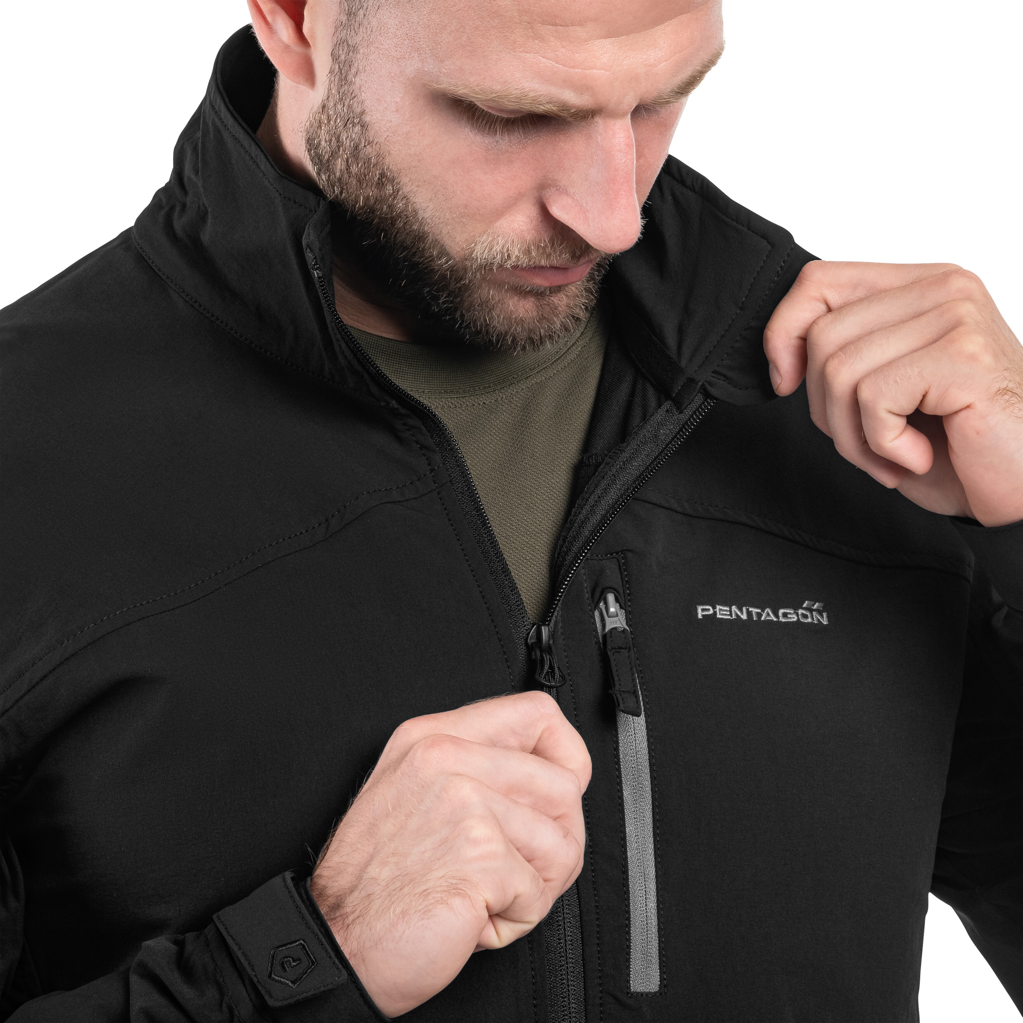 Kurtka Pentagon Elite Light Softshell - Black