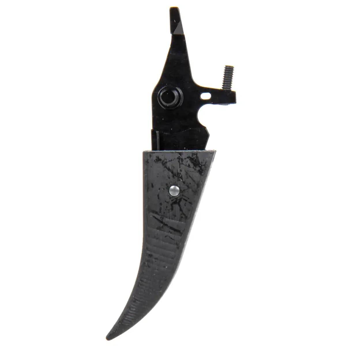 Aluminiowy spust Jefftron Curved Trigger do replik MP5 - Black