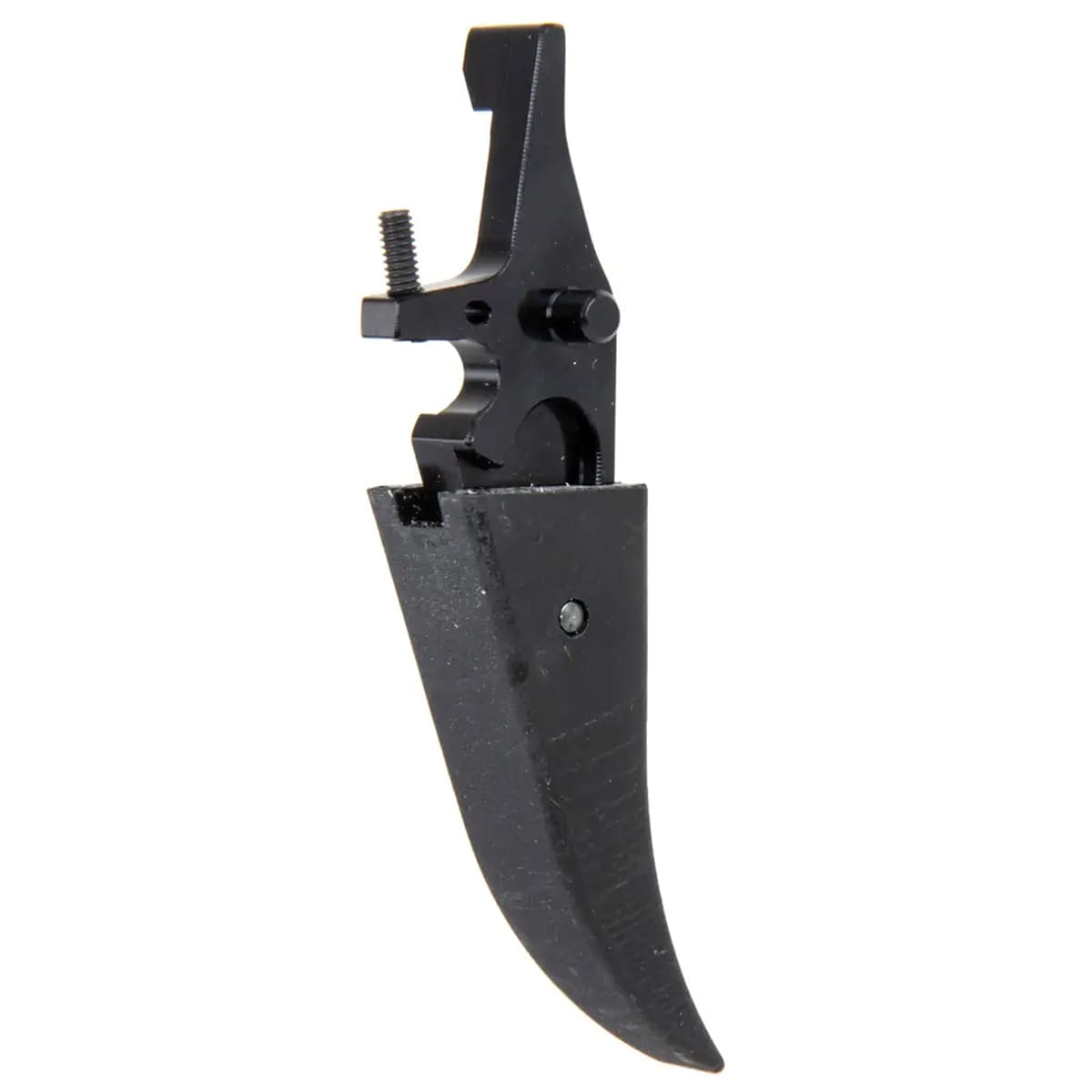 Aluminiowy spust Jefftron Curved Trigger do replik MP5 - Black