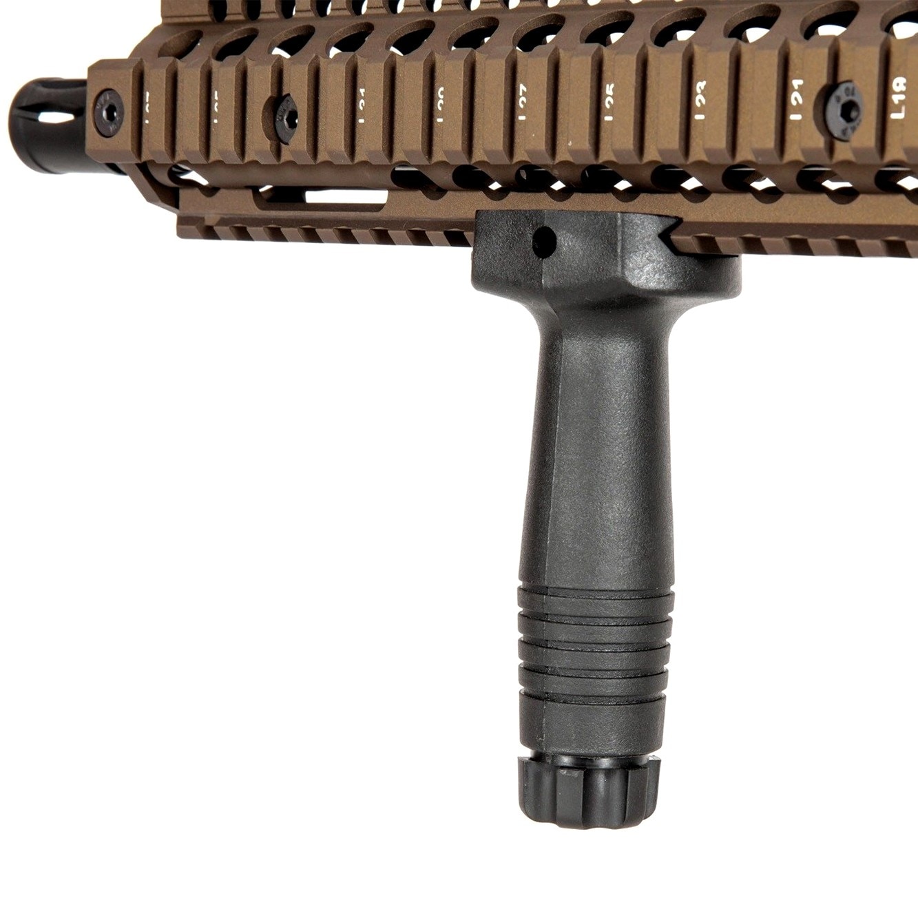 Karabinek szturmowy AEG Daniel Defense MK18 SA-E19 EDGE Kestrel ETU 1.14 J - Chaos Bronze