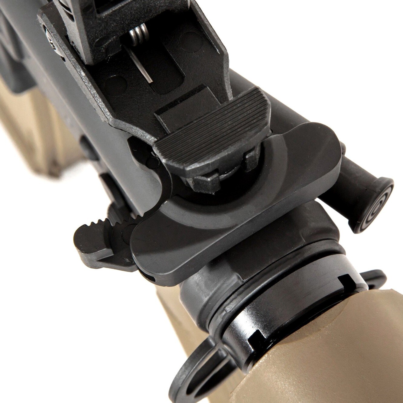 Karabinek szturmowy AEG Daniel Defense MK18 SA-E19 EDGE Kestrel ETU 1.14 J - Chaos Bronze