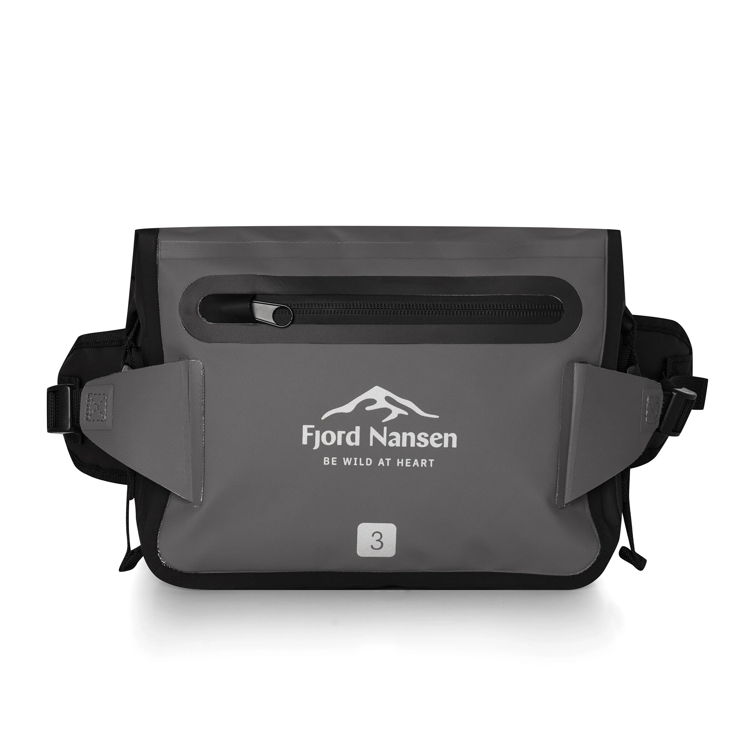 Torba biodrowa wodoodporna Fjord Nansen Hip Bag 3 l - Grey