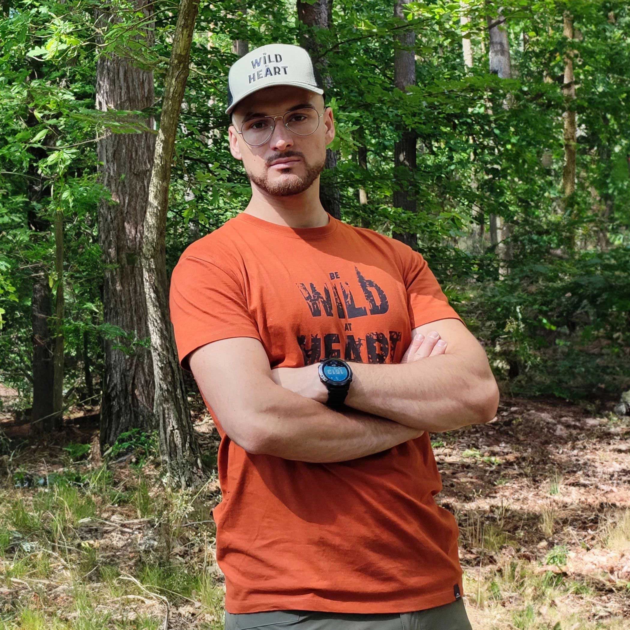 Czapka z daszkiem Fjord Nansen Trucker Cap Be Wild At Heart - Olive/Black