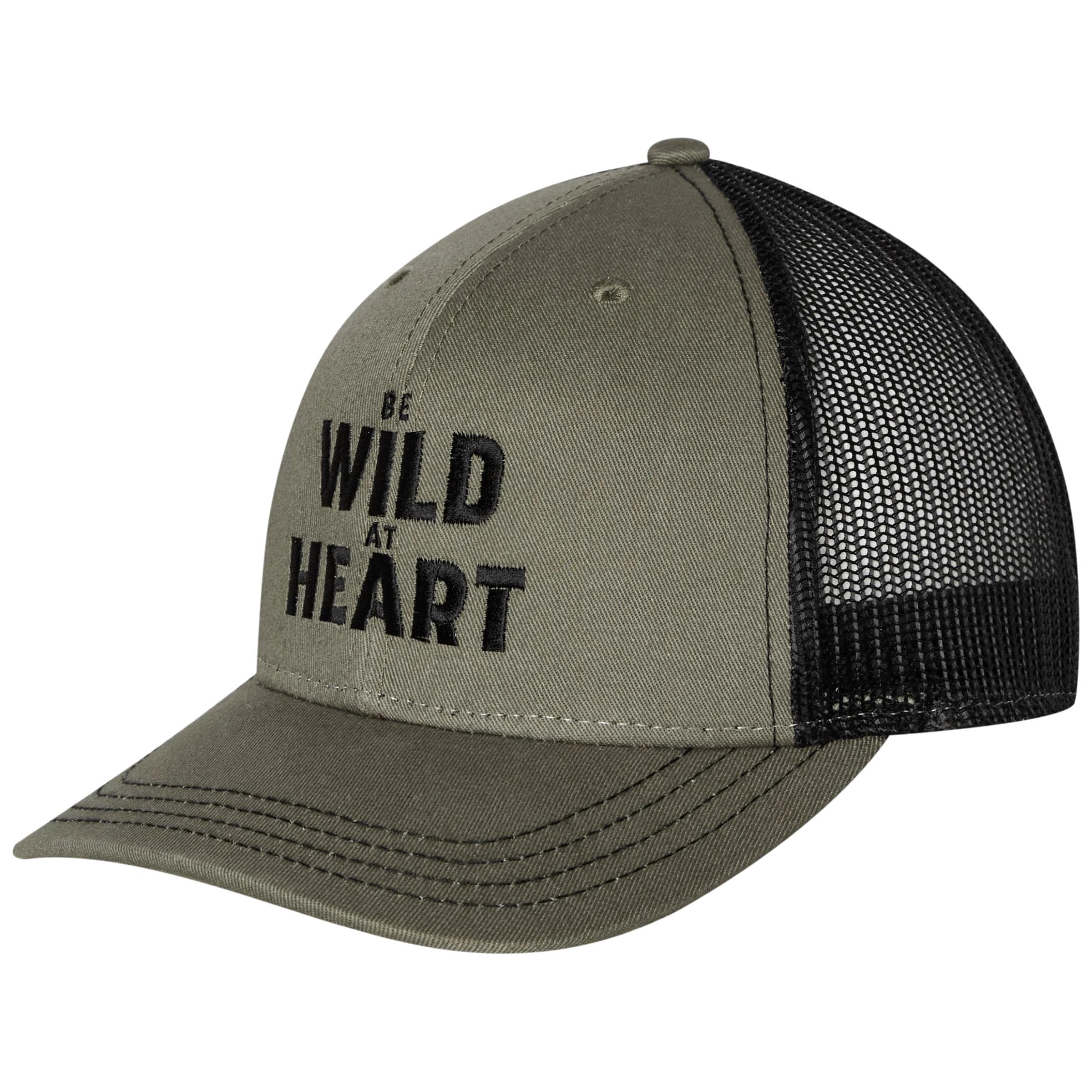 Czapka z daszkiem Fjord Nansen Trucker Cap Be Wild At Heart - Olive/Black