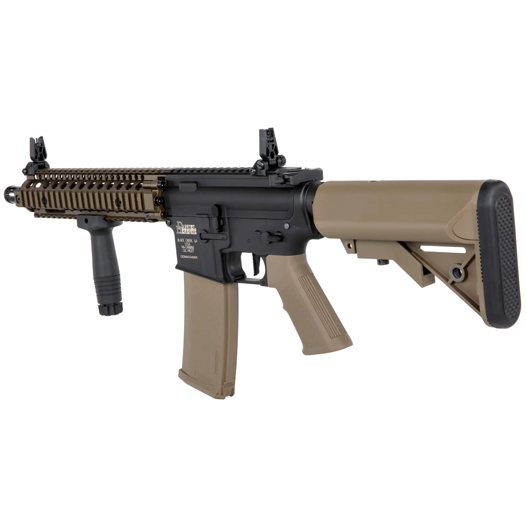 Karabinek szturmowy AEG Specna Arms SA-C19 CORE Daniel Defense HAL ETU - Chaos Bronze