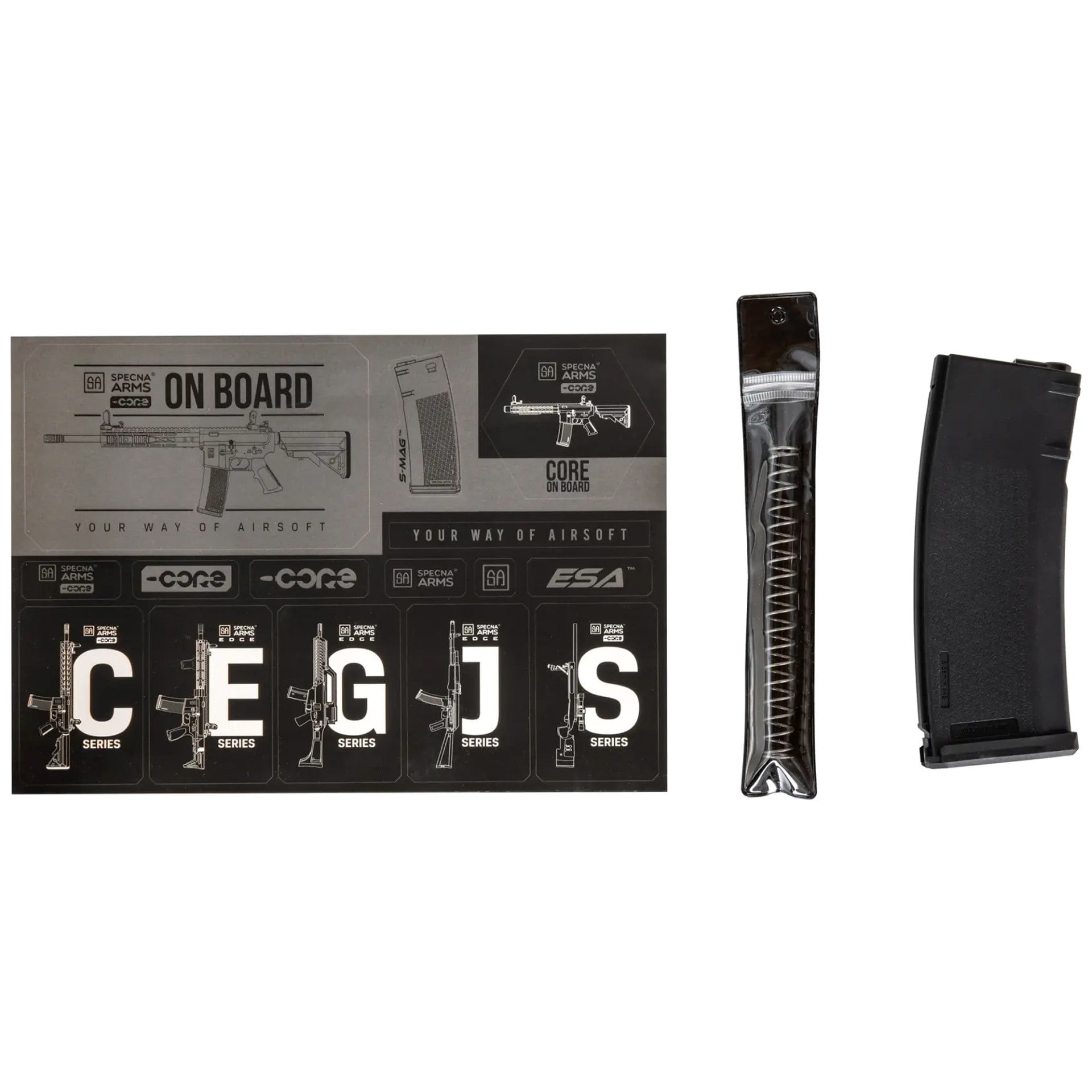 Штурмова гвинтівка AEG Specna Arms SA-C05 CORE HAL ETU - Black