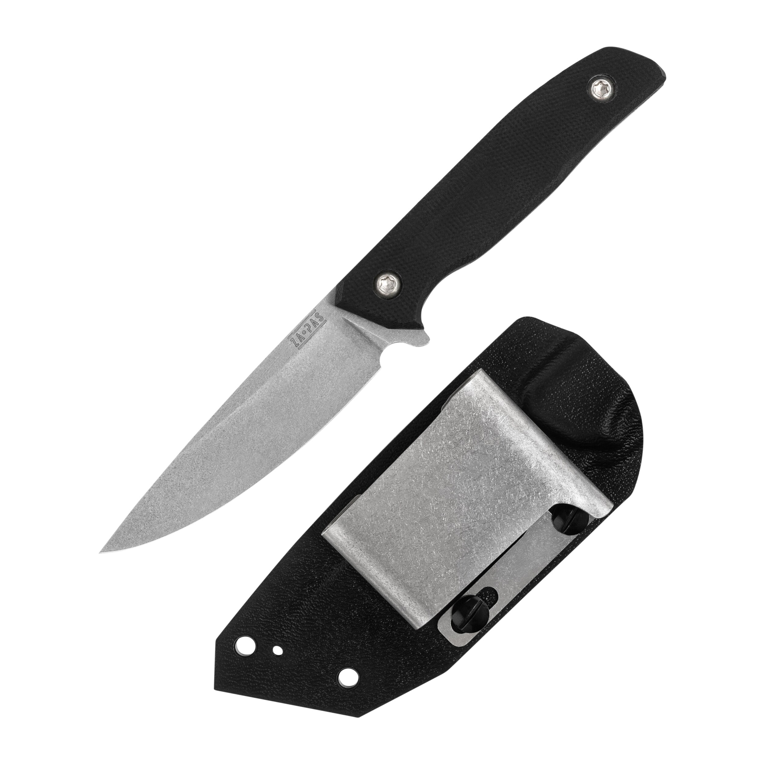 Nóż Za-Pas Ambro2 D2 G10 Stonewashed - Black