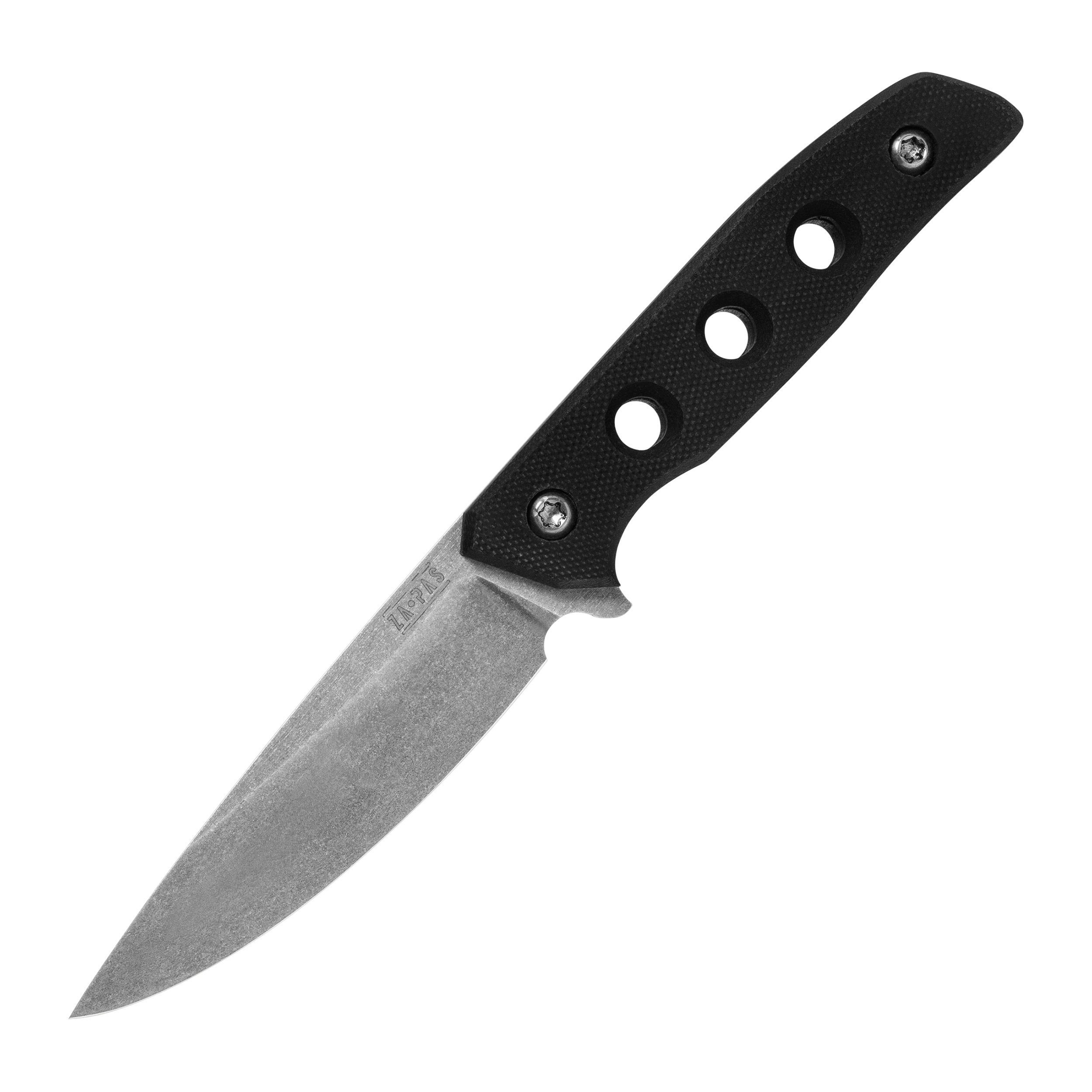 Nóż Za-Pas Ambro G10 Stonewashed - Black