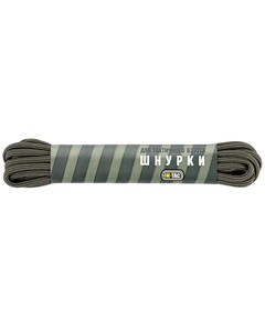 Sznurowadła M-Tac Typ 3 165 cm - Green Stripes Sznurowadła M-Tac Typ 3 165 cm - Green Stripes