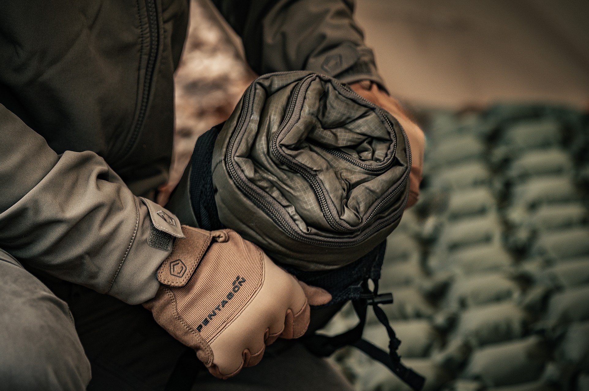 Śpiwór Pentagon Tac Maven Cocoon - RAL 7013