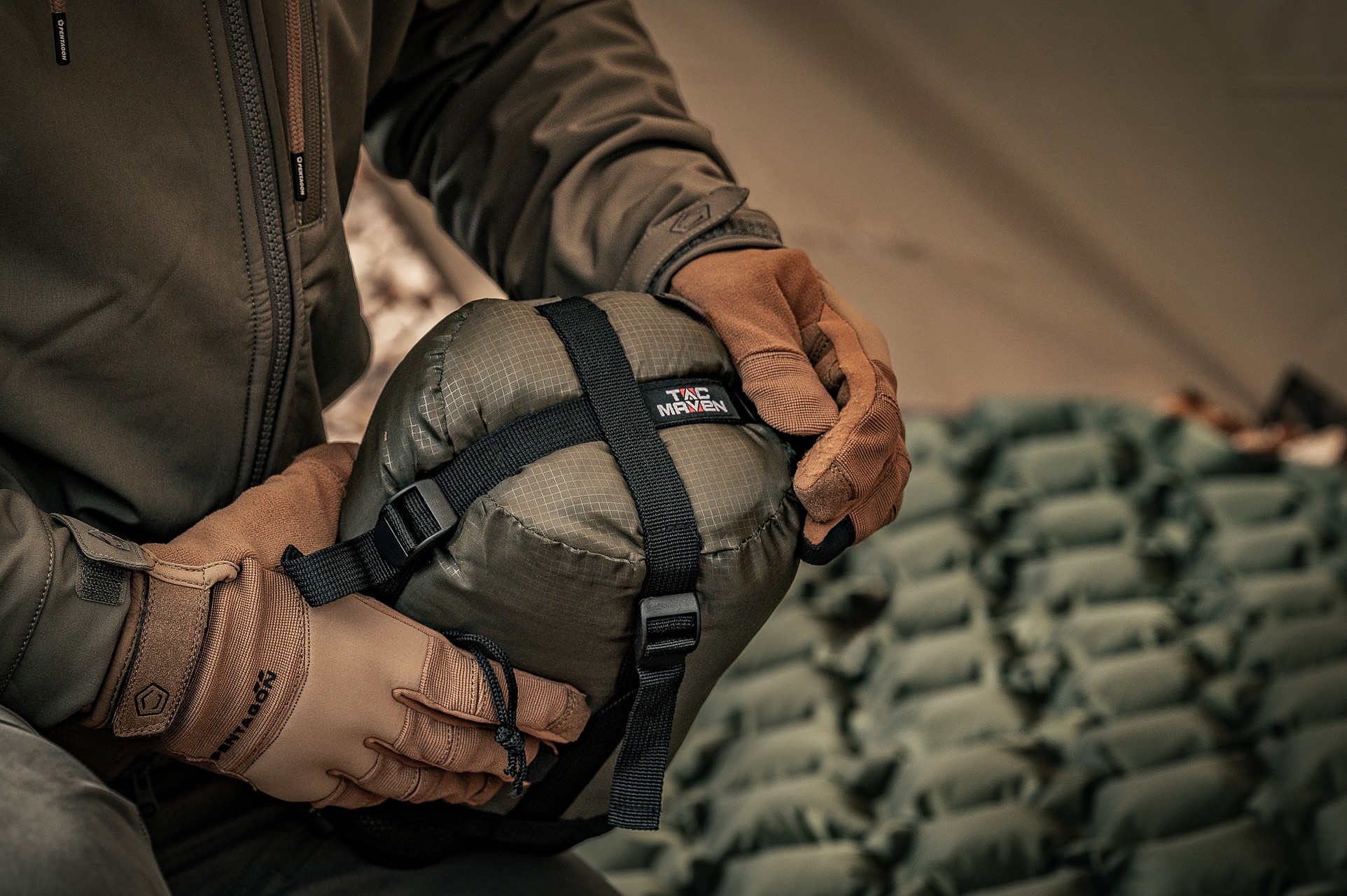 Śpiwór Pentagon Tac Maven Cocoon - RAL 7013