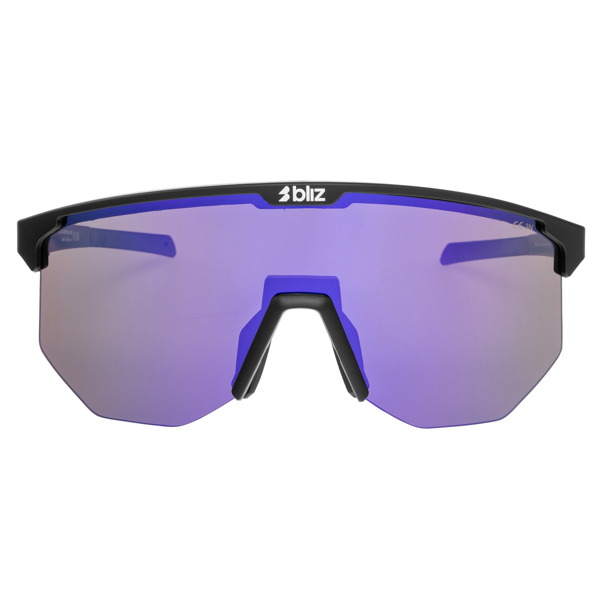 Okulary przeciwsłoneczne Bliz Hero Small - Matt Black/Brown Purple