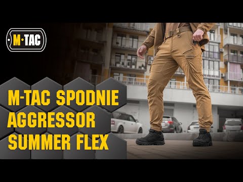Spodnie M-Tac Aggressor Summer Flex - Army Olive
