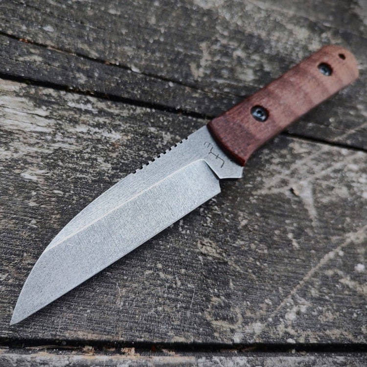 Ніж LKW Coffin Warncliff Micarta - Brown