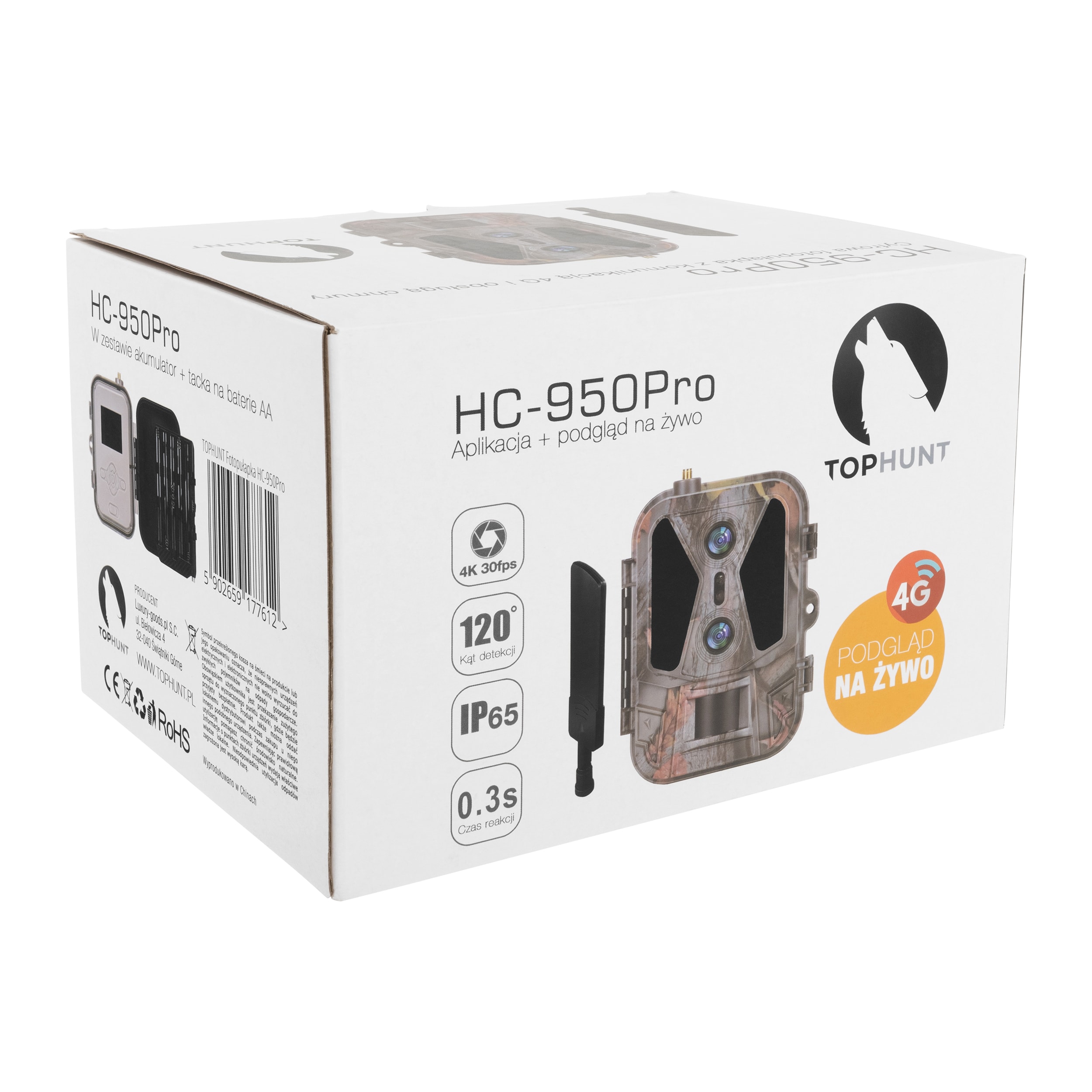 Fotopułapka TopHunt HC-950 Pro