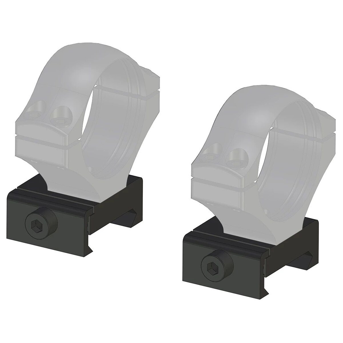 Adapter Łuszczek Weaver/Picatinny stały bez obejm