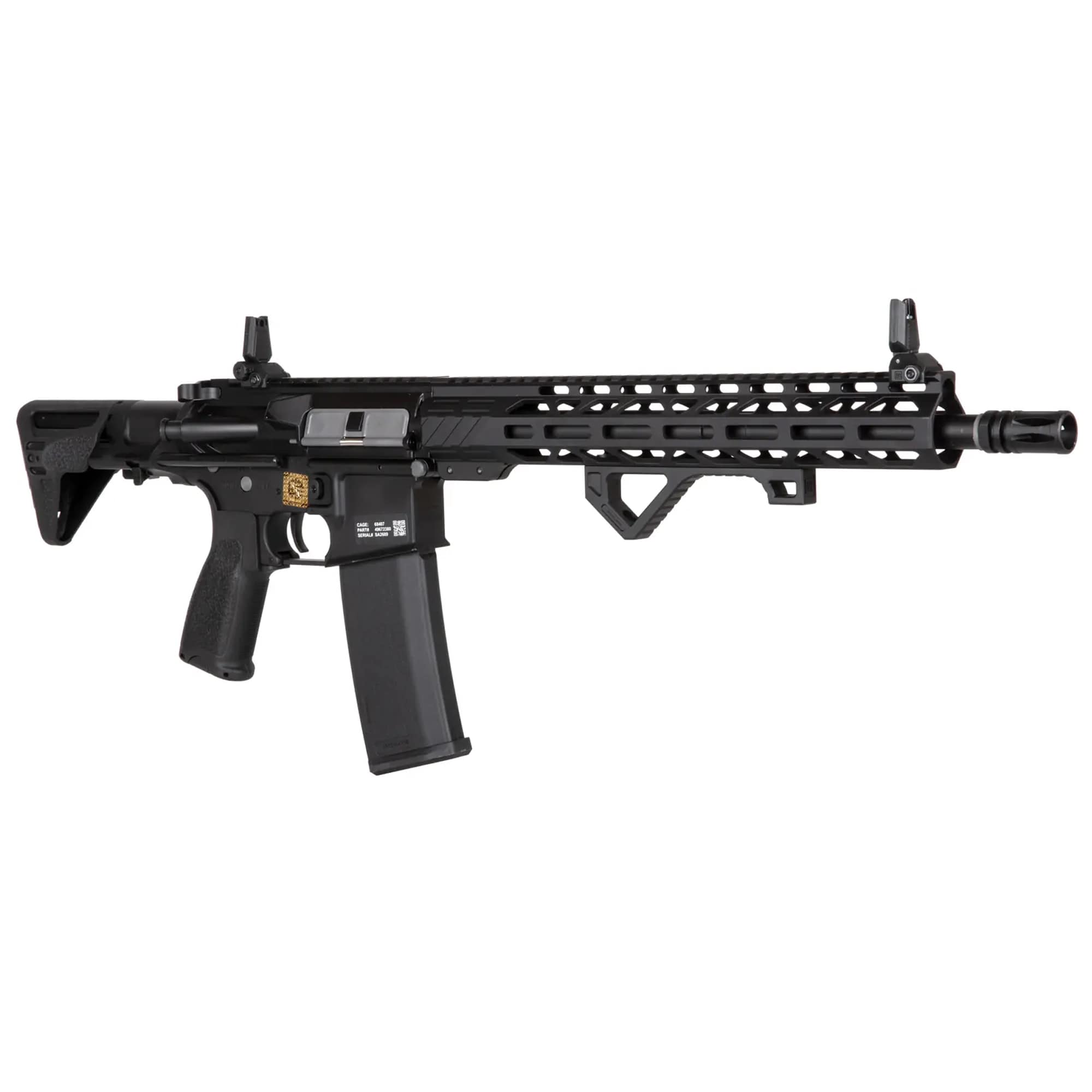 Karabinek szturmowy AEG Specna Arms RRA SA-E24 PDW Edge HAL2 - Black
