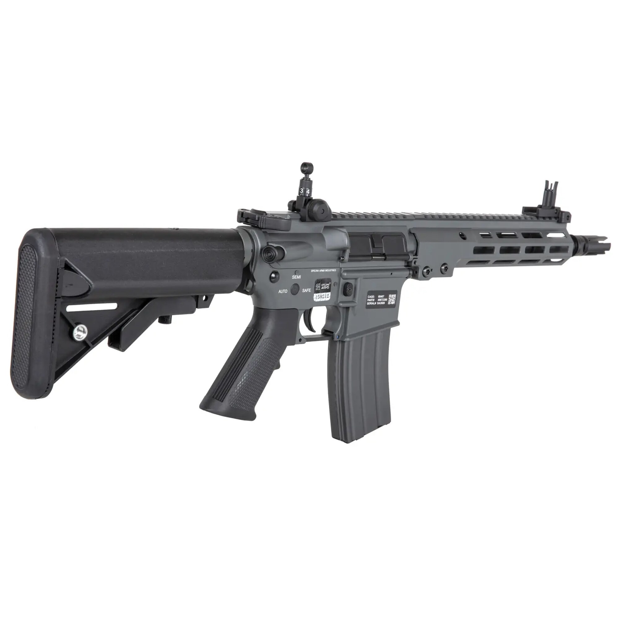 Karabinek szturmowy Specna Arms SA-A33 ONE Kestrel ETU - Chaos Grey