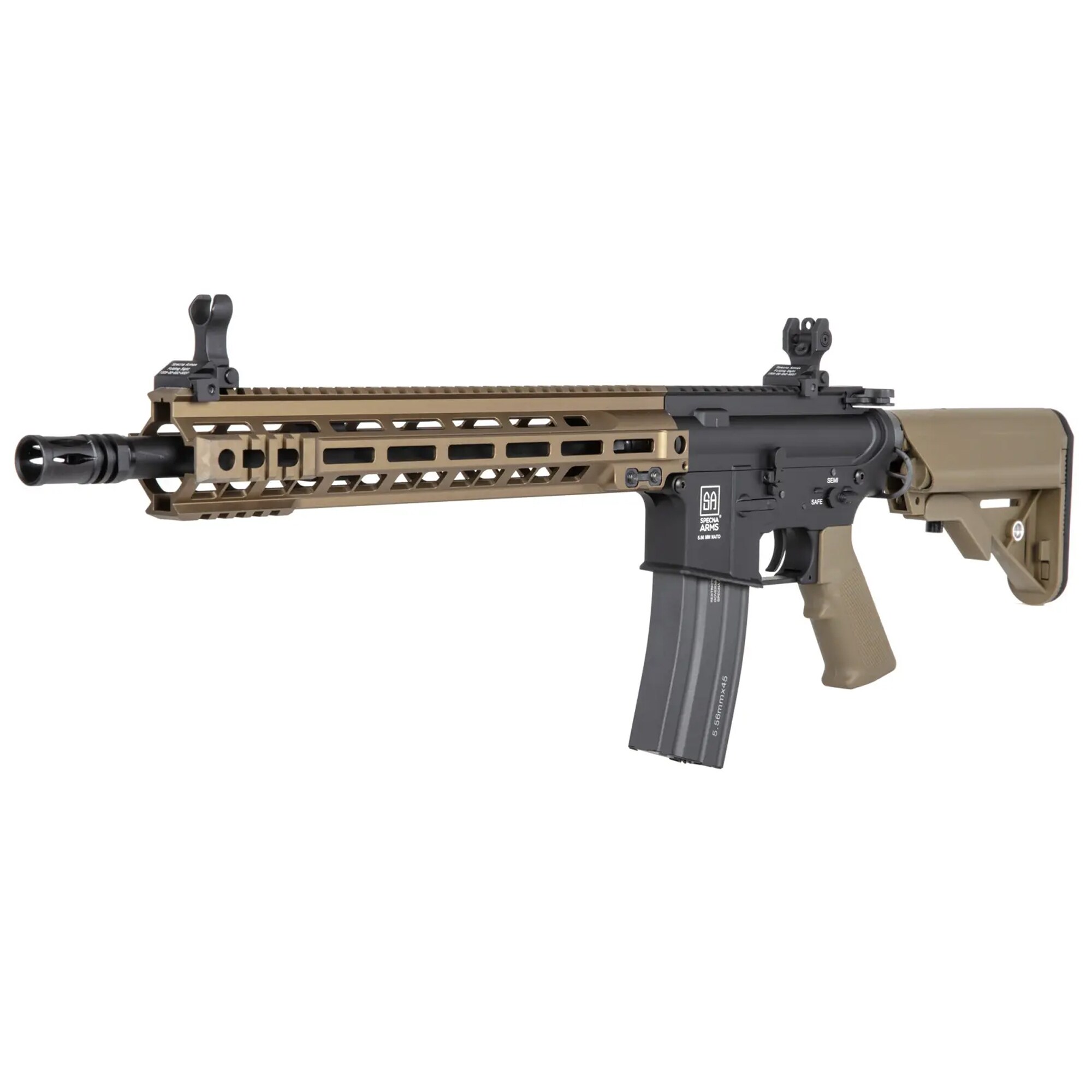 Karabinek szturmowy Specna Arms SA-A38 ONE Kestrel ETU - Chaos Bronze