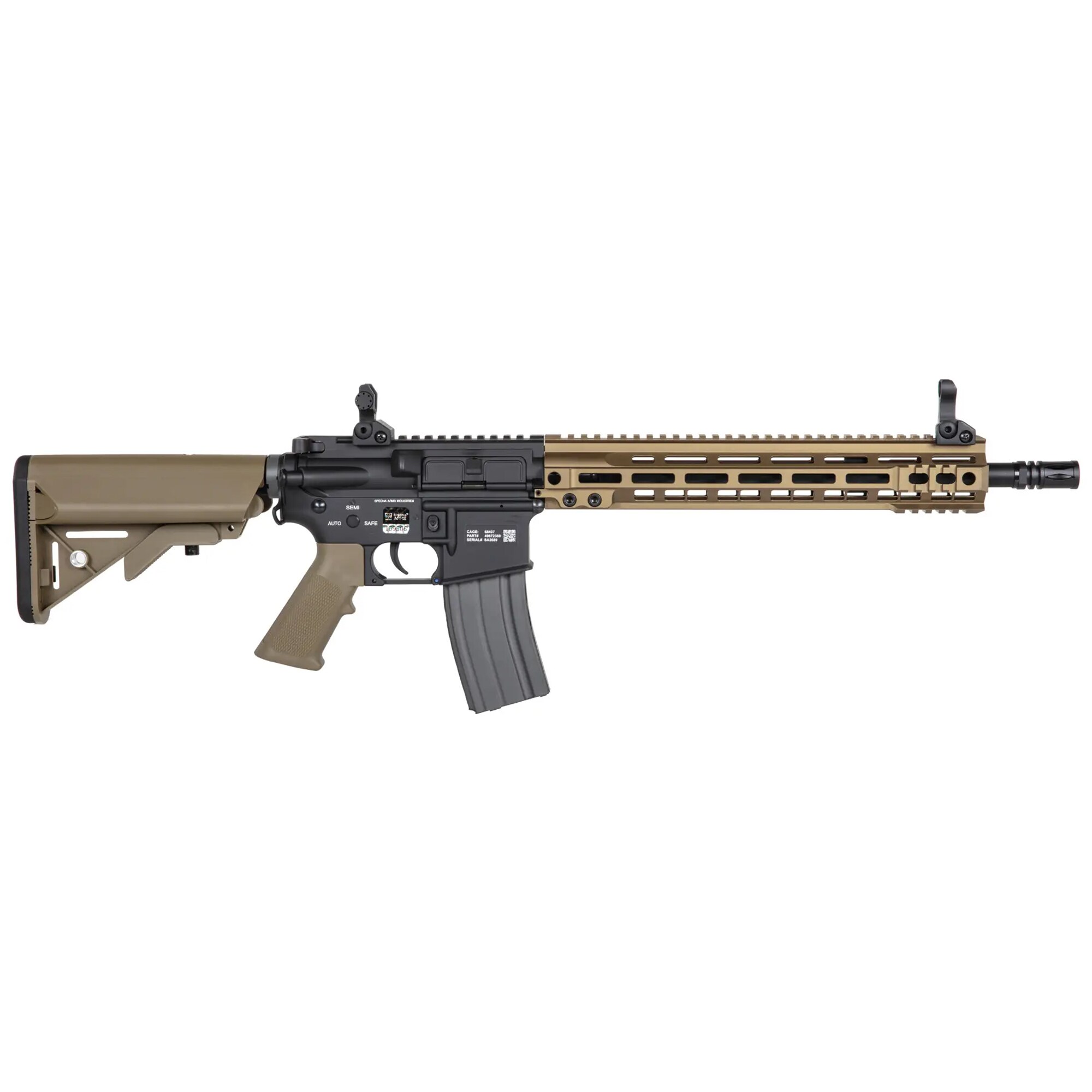 Karabinek szturmowy Specna Arms SA-A38 ONE Kestrel ETU - Chaos Bronze