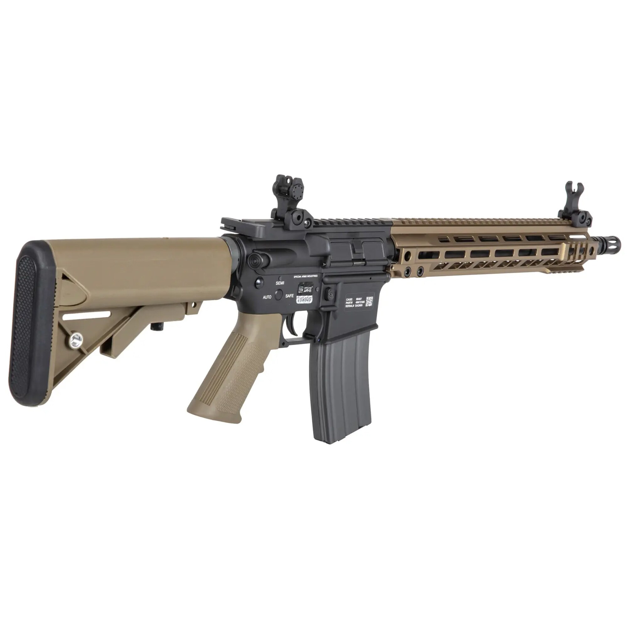 Karabinek szturmowy Specna Arms SA-A38 ONE Kestrel ETU - Chaos Bronze