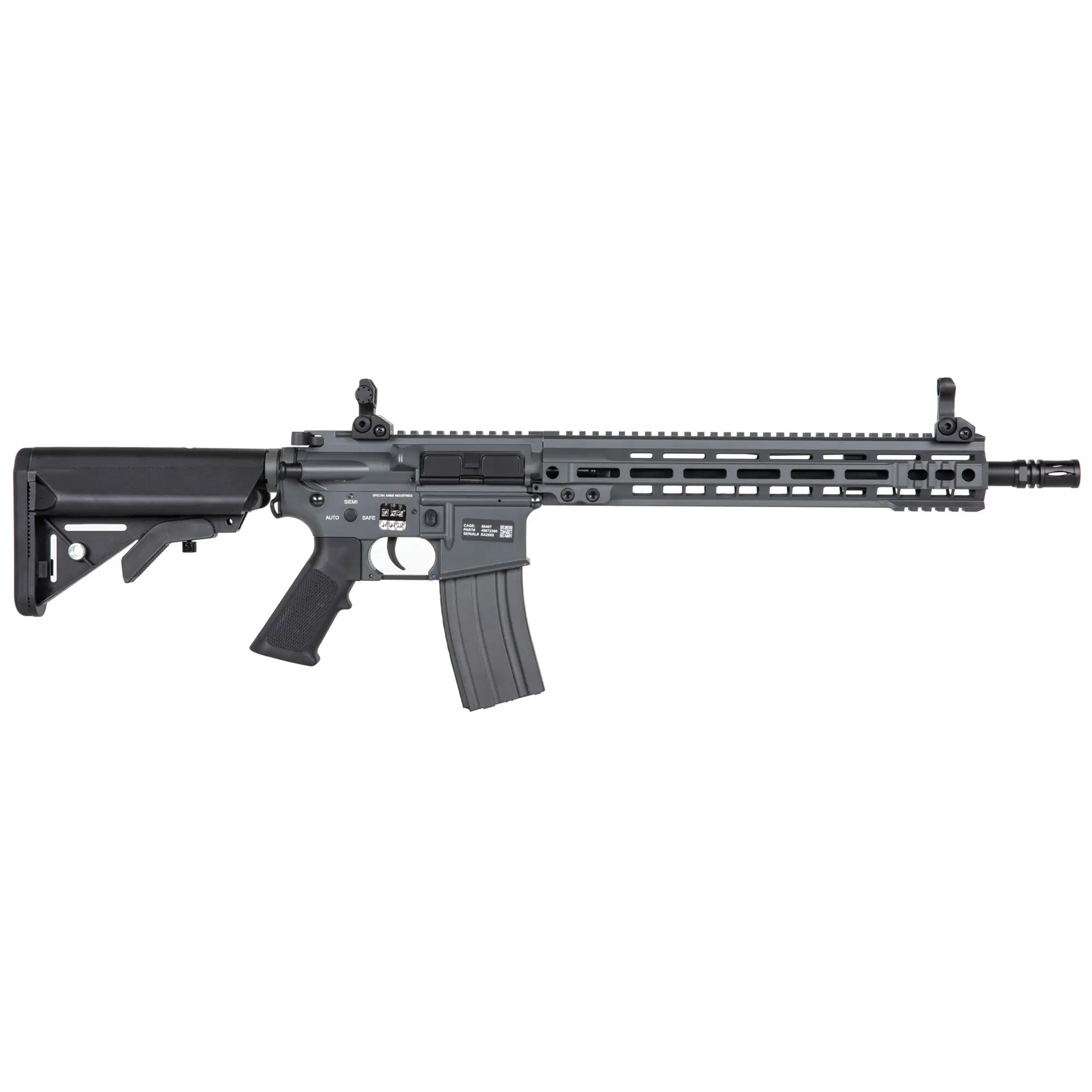 Karabinek szturmowy Specna Arms SA-A38 ONE Kestrel ETU - Chaos Grey