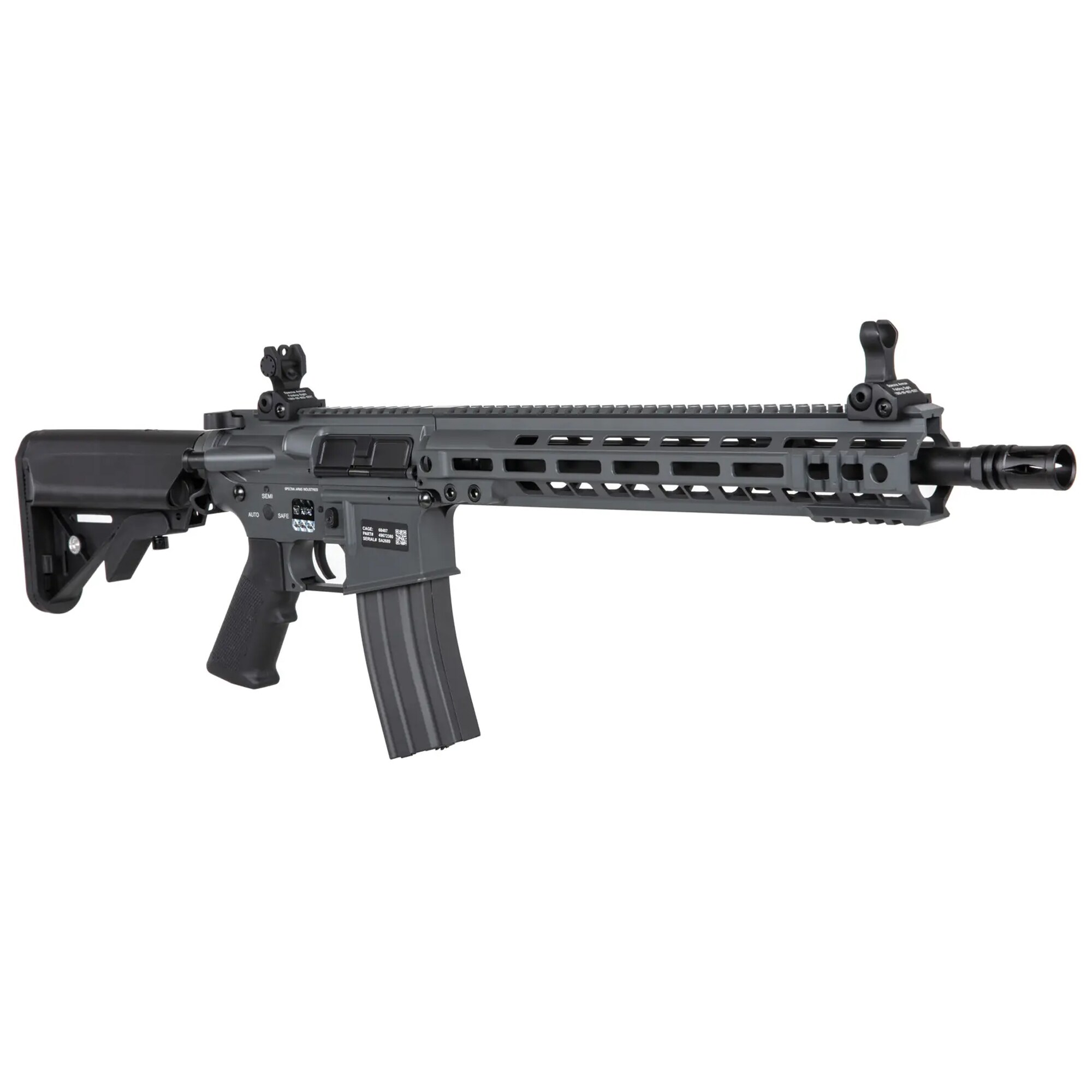 Karabinek szturmowy Specna Arms SA-A38 ONE Kestrel ETU - Chaos Grey