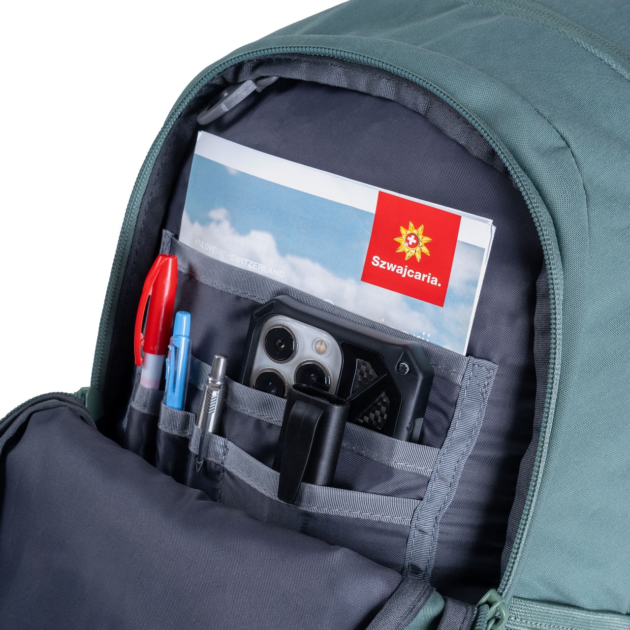 Plecak Alpinus Toulouse 20 l - Szałwiowy