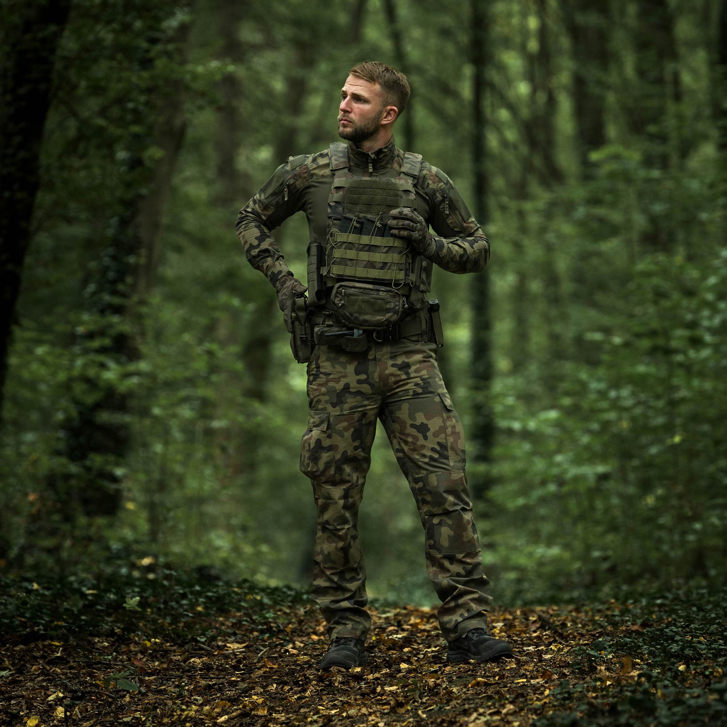 Spodnie wojskowe Pentagon BDU 2.0 - wz.93 Pantera PL Woodland
