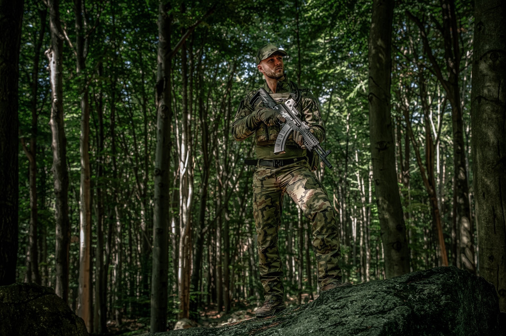 Spodnie wojskowe Pentagon BDU 2.0 - wz.93 Pantera PL Woodland