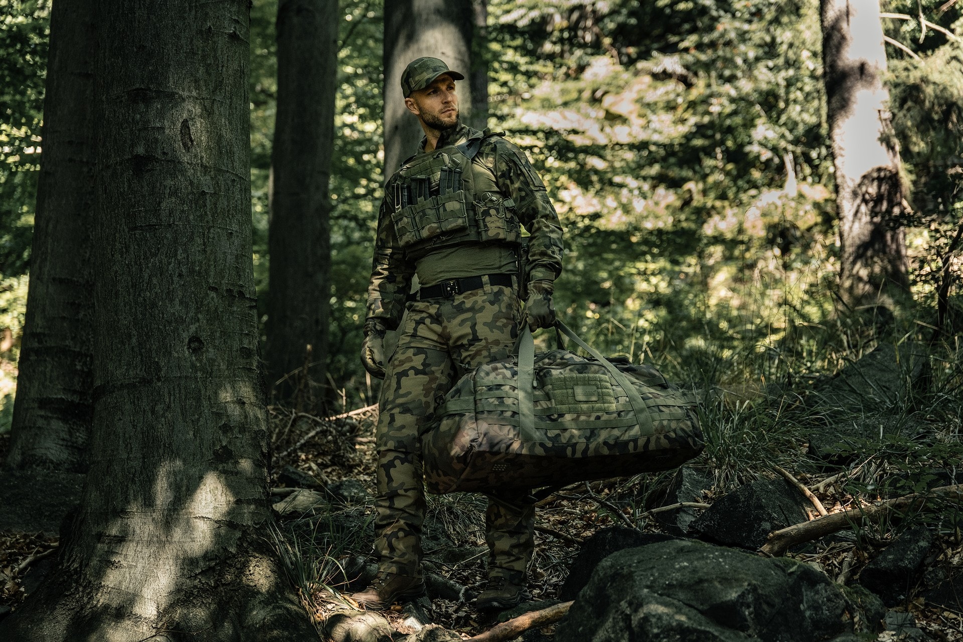 Spodnie wojskowe Pentagon BDU 2.0 - wz.93 Pantera PL Woodland