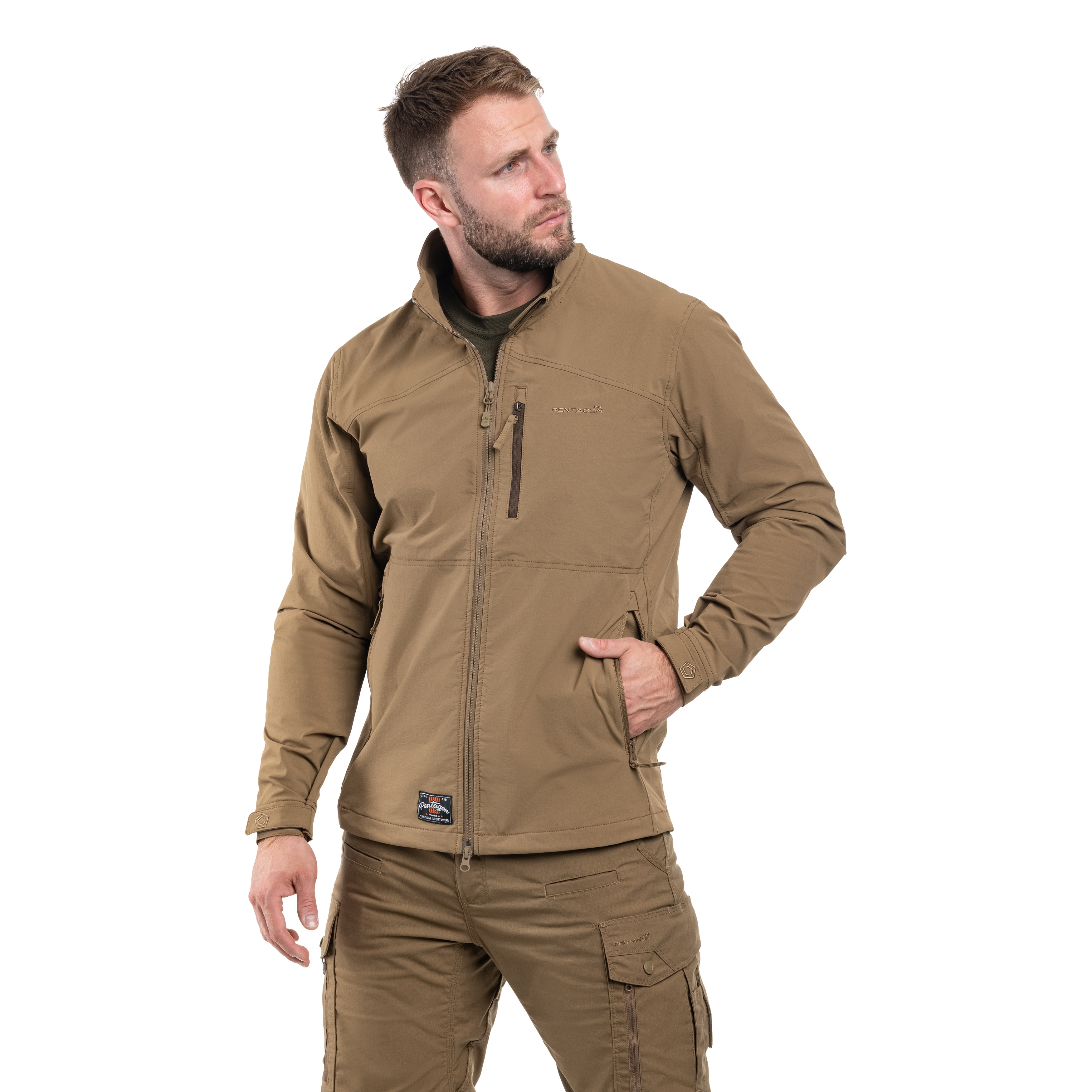 Kurtka Pentagon Elite Light Softshell - Coyote
