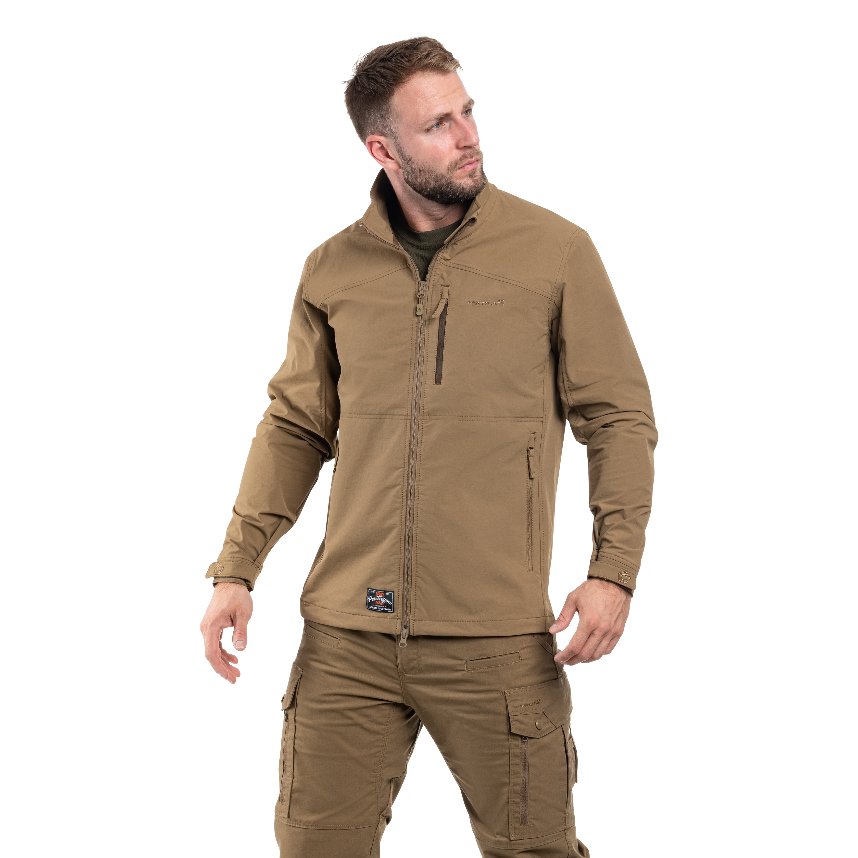 Kurtka Pentagon Elite Light Softshell - Coyote
