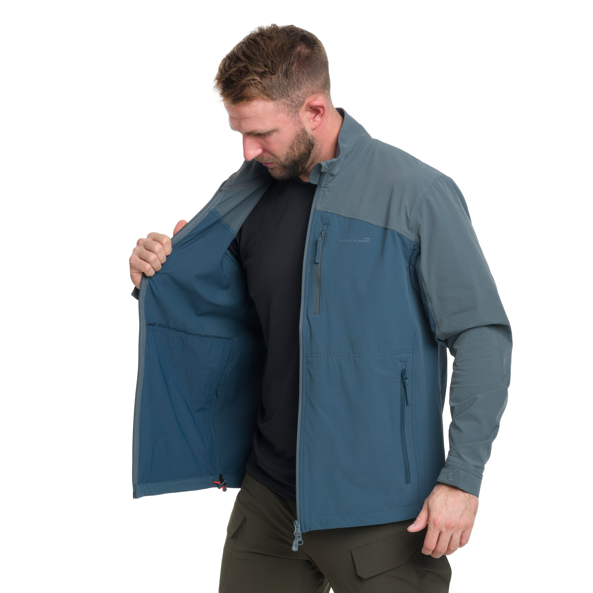Kurtka Pentagon Elite Light Softshell - Charcoal Blue