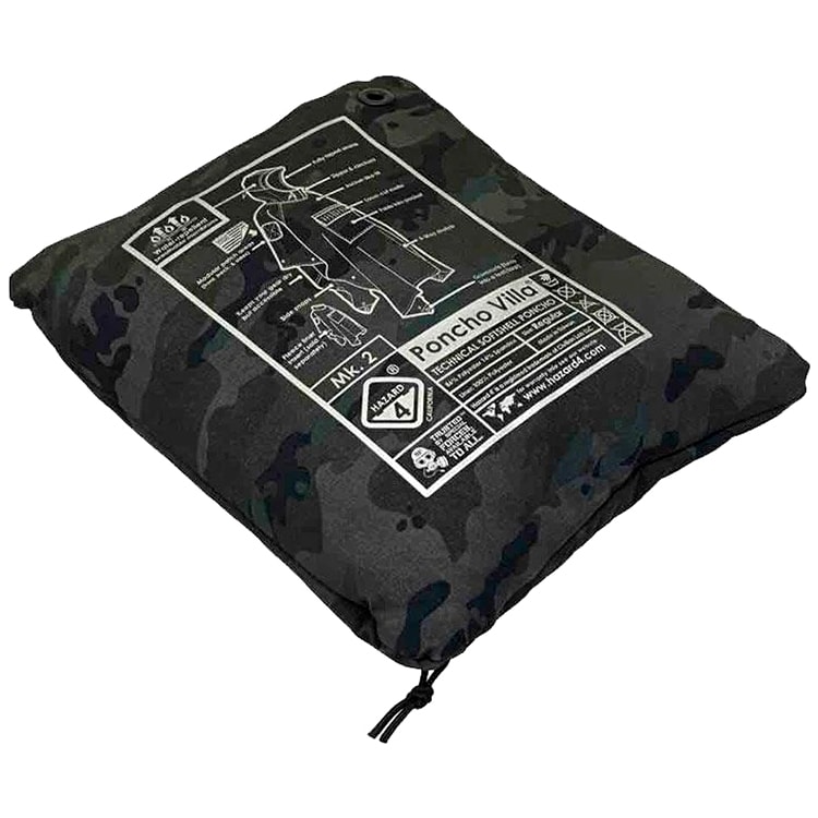 Ponczo Hazard 4 Villa 2020 Softshell - Scorpion Black