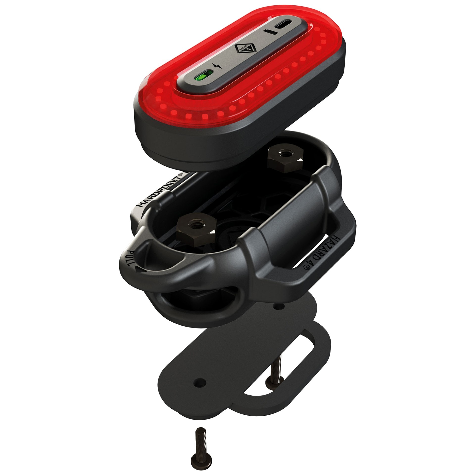 Lampka sygnalizacyjna Hazard 4 Beacon Light Kit-B Red - 100 lumenów