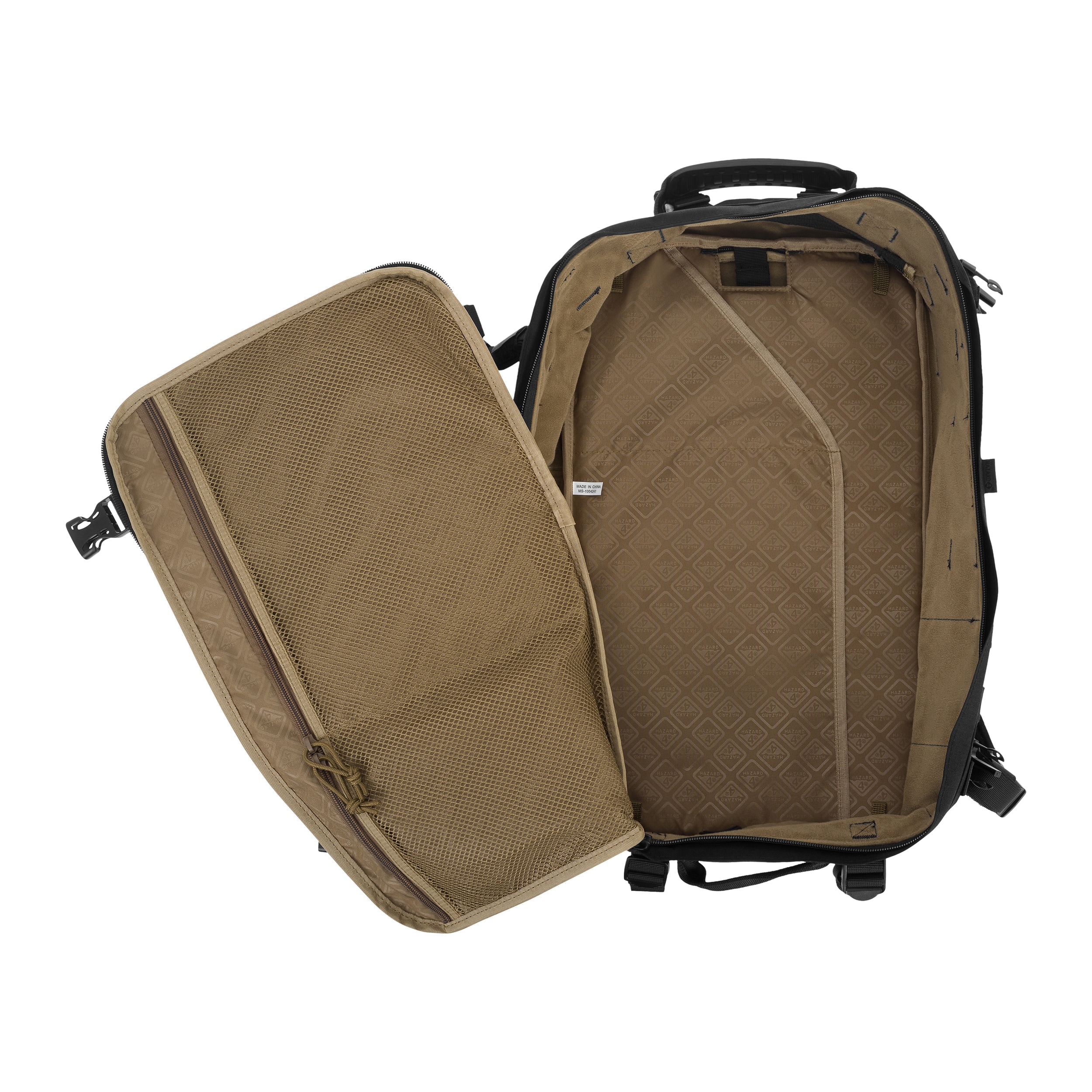 Plecak Hazard 4 Second Front Backpack 18,3 l - Black