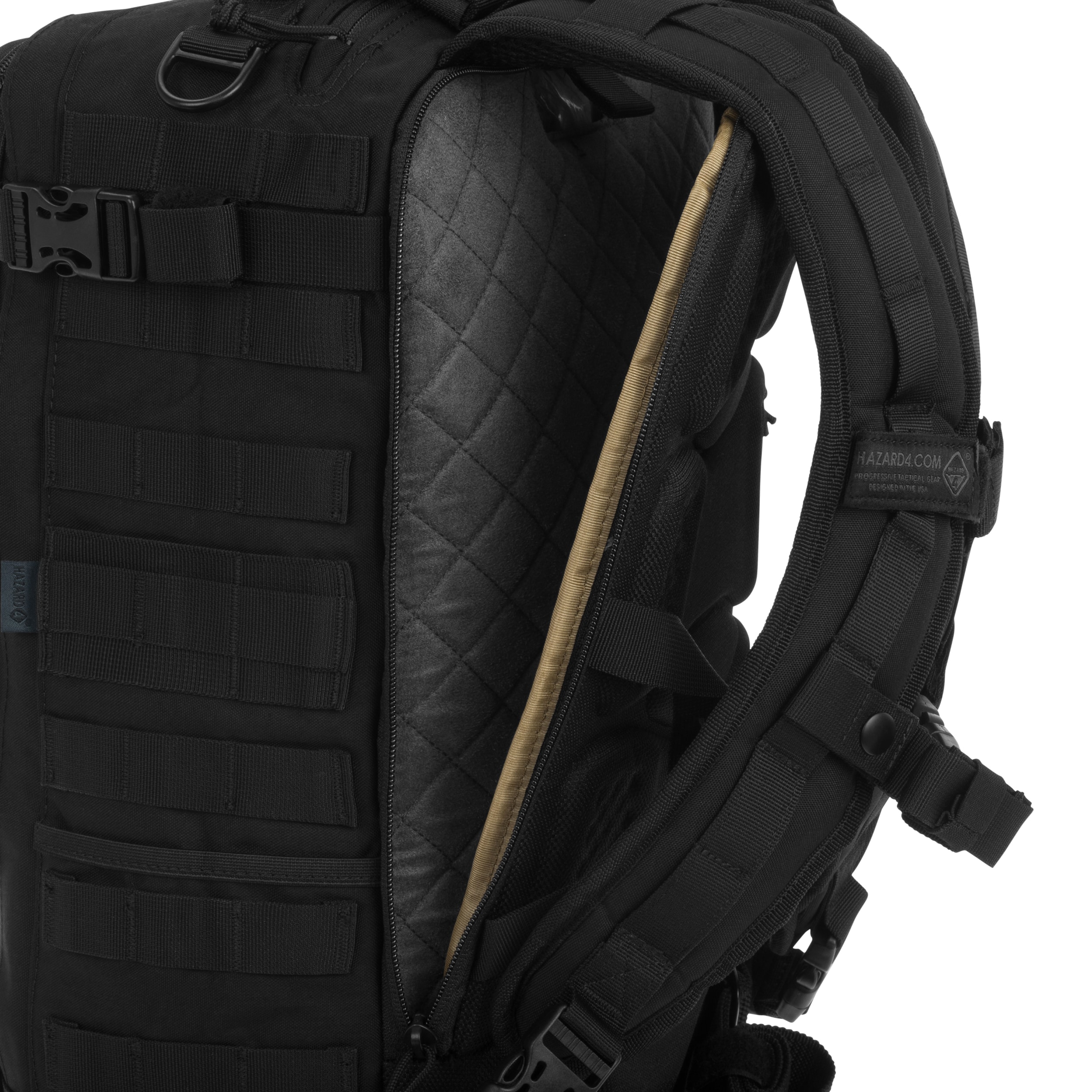 Plecak Hazard 4 Second Front Backpack 18,3 l - Black