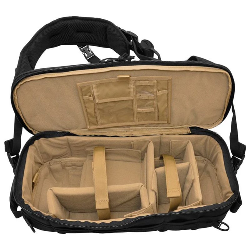 Plecak na ramię Hazard 4 Plan-B Hard Shell Sling Pack 16 l - Black