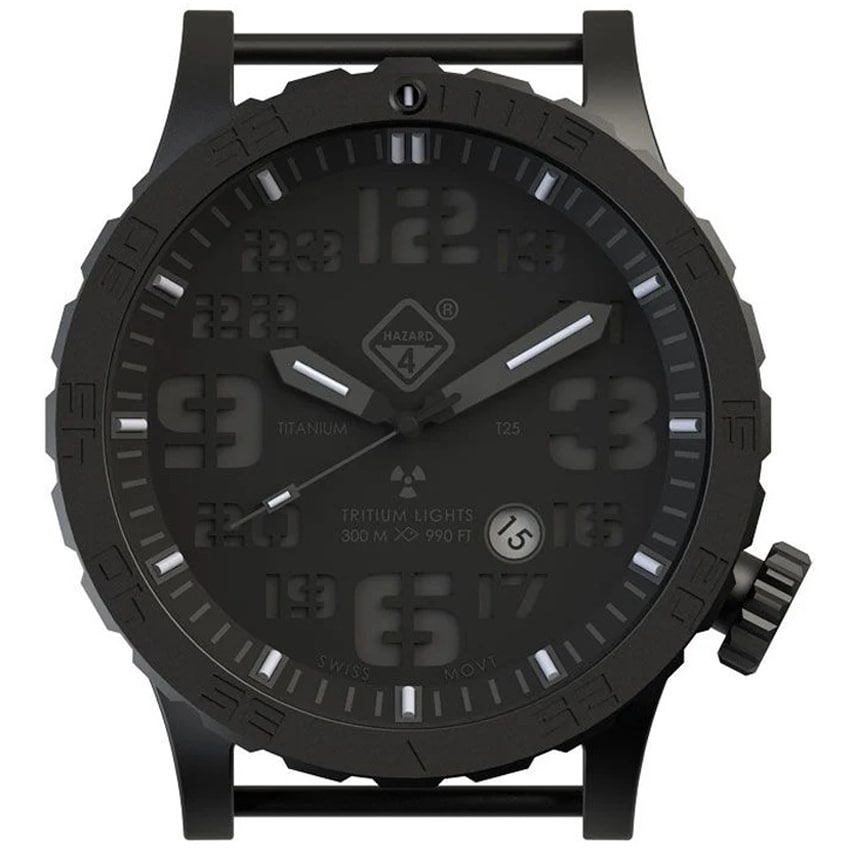 Zegarek Hazard 4 Heavy Water Diver Blackout A - Black