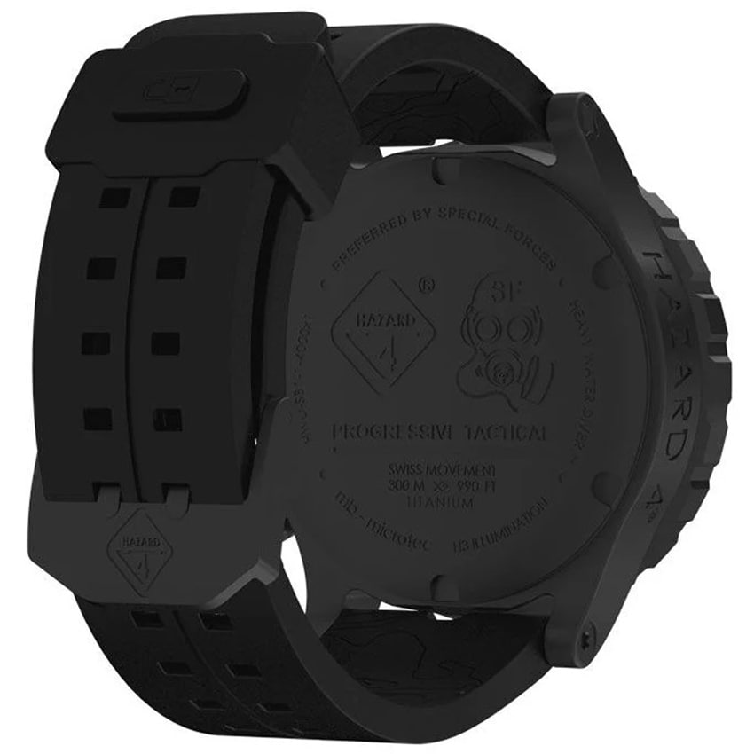 Zegarek Hazard 4 Heavy Water Diver Blackout A - Black