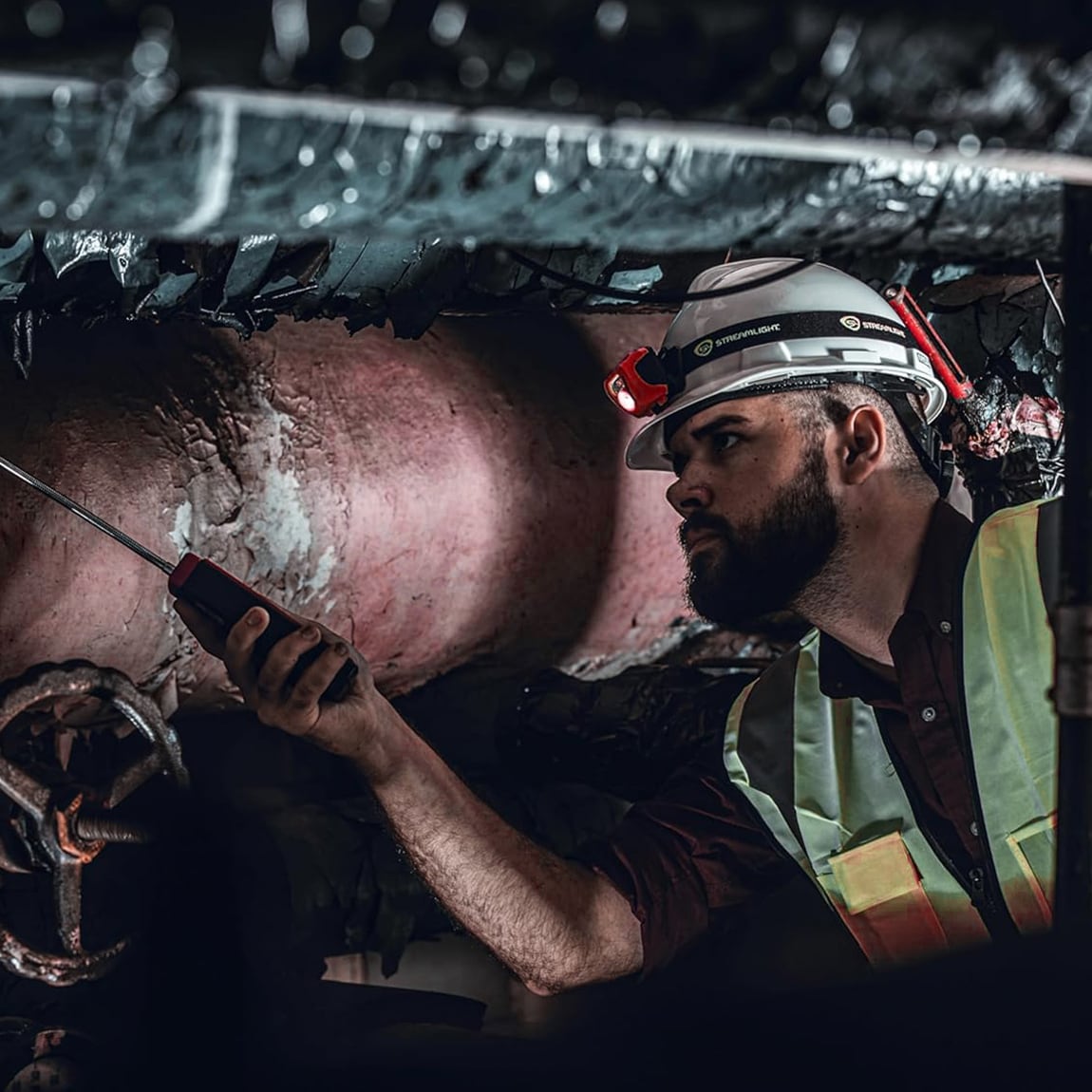 Latarka czołowa Streamlight Enduro Pro Haz-Lo Orange - 160 lumenów