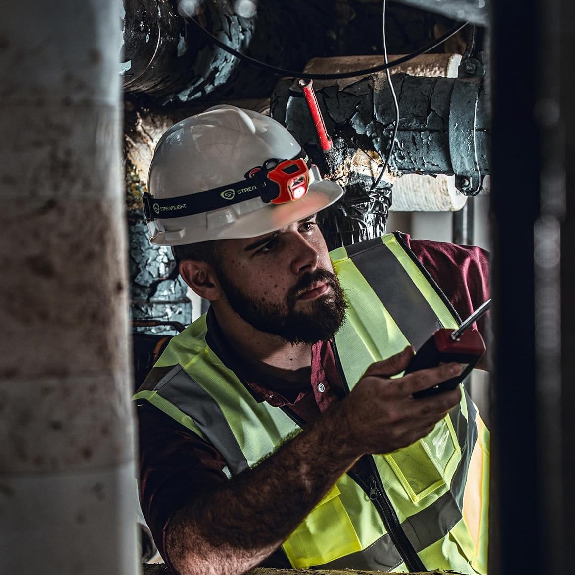 Latarka czołowa Streamlight Enduro Pro Haz-Lo Orange - 160 lumenów