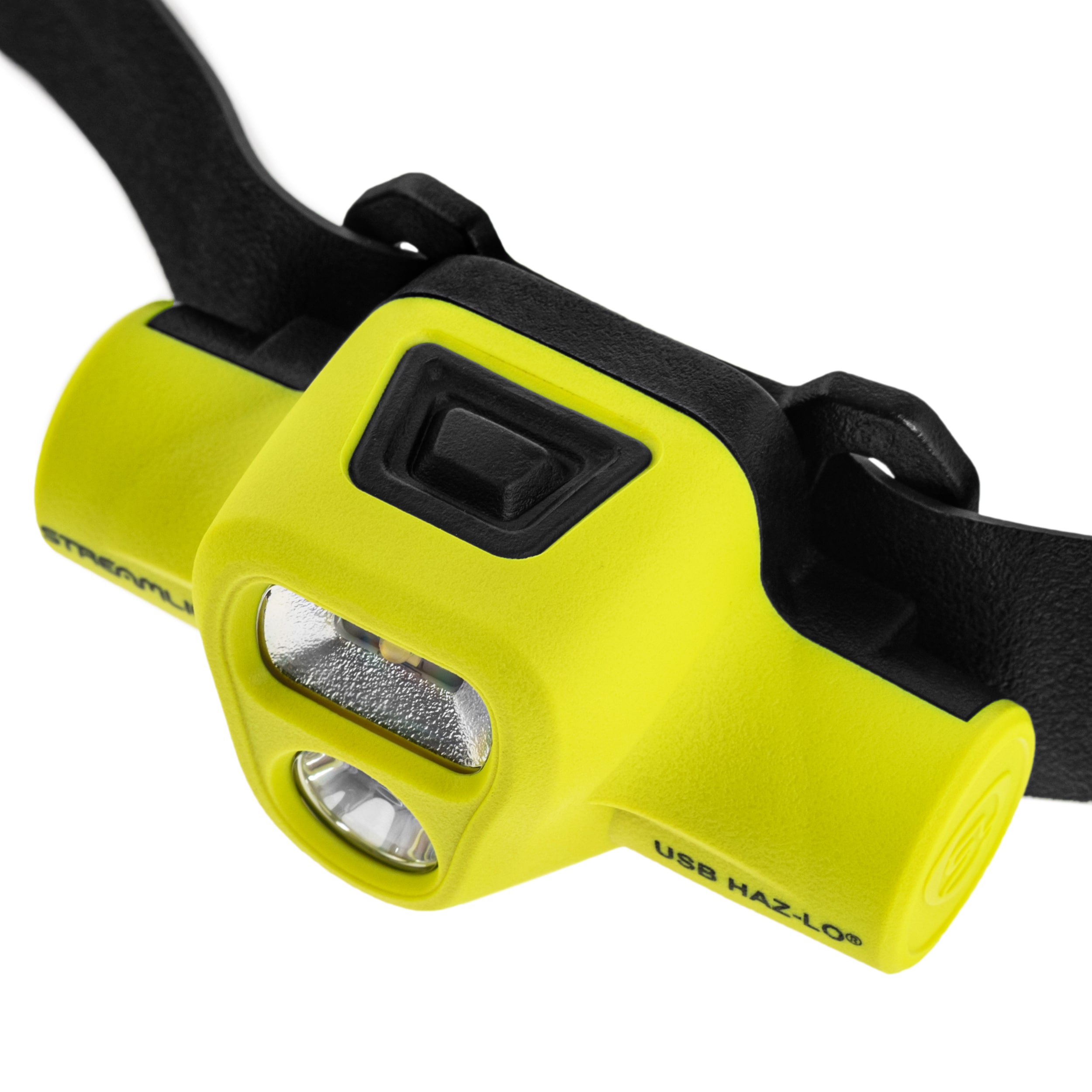 Latarka czołowa Streamlight USB HAZ-LO Yellow - 250 lumenów