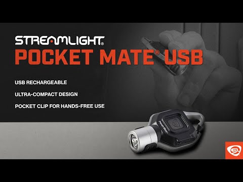 Ліхтарик Streamlight Pocket Mate USB Silver - 325 люменів
