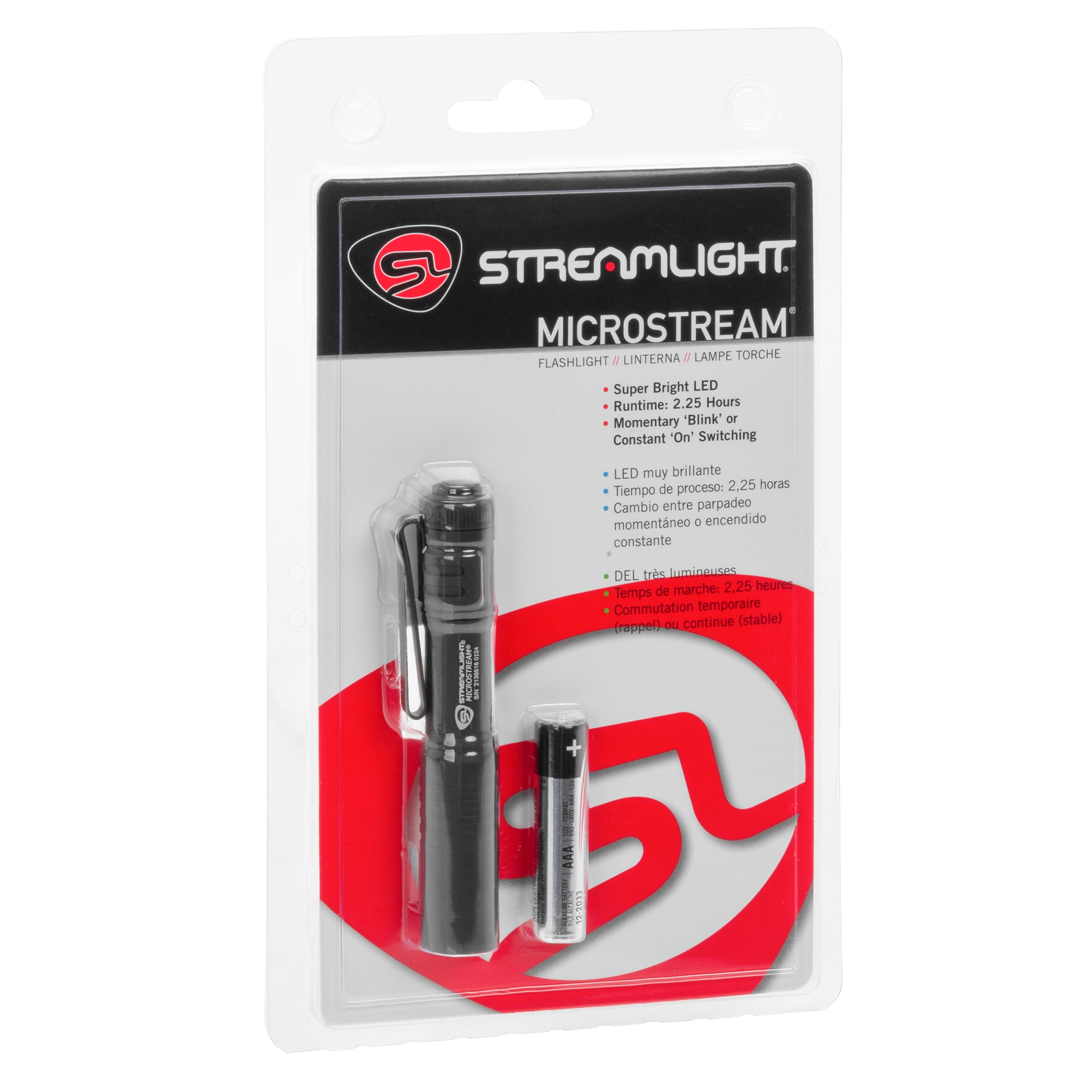 Latarka Streamlight MicroStream Pocket Light Black - 45 lumenów