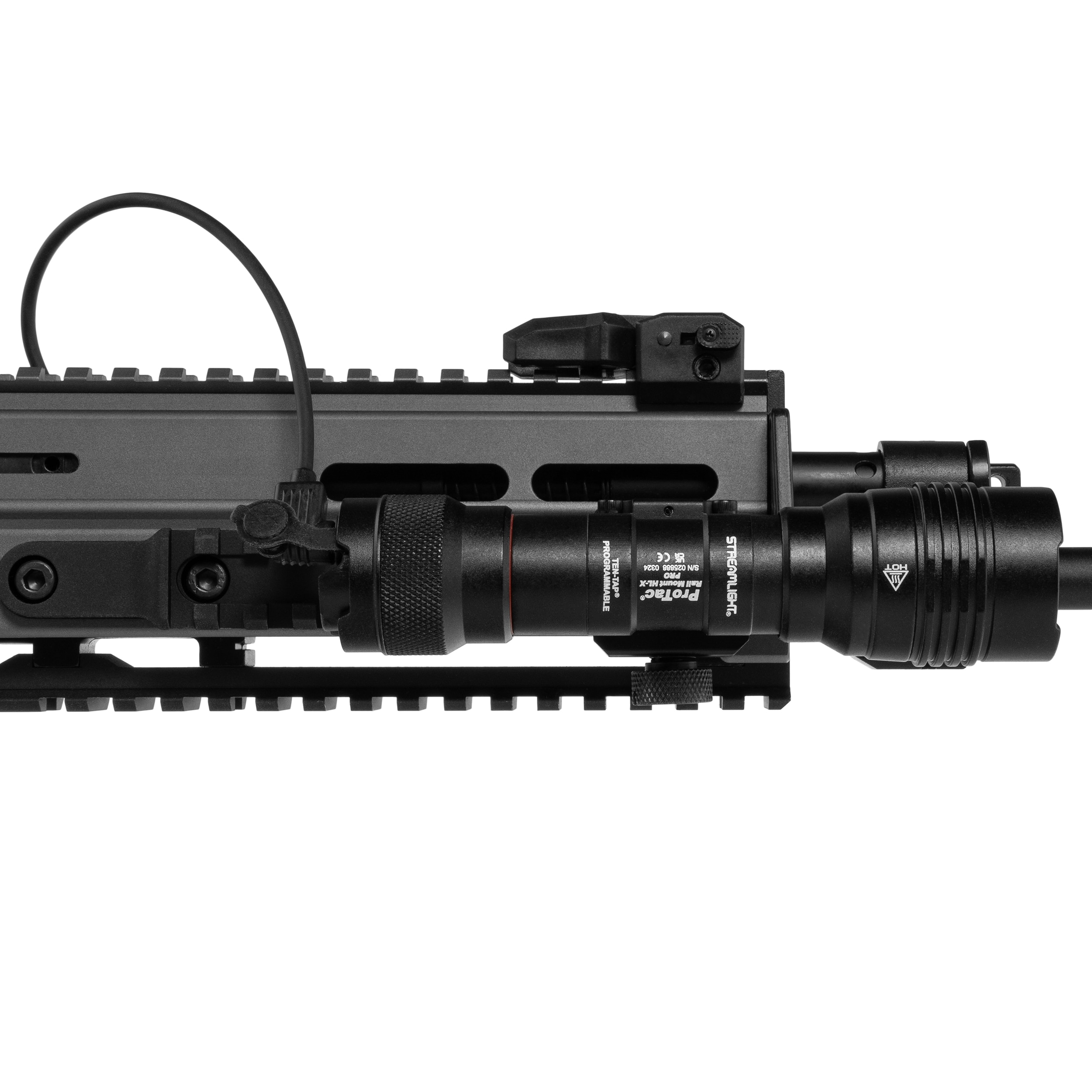 Streamlight ProTac Rail Mount HL-X Pro USB Black Long Weapon Flashlight - 1000 lumens
