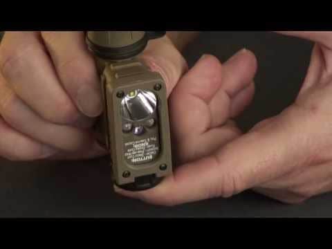 Latarka na hełm Streamlight Sidewinder Compact II Coyote - 55 lumenów