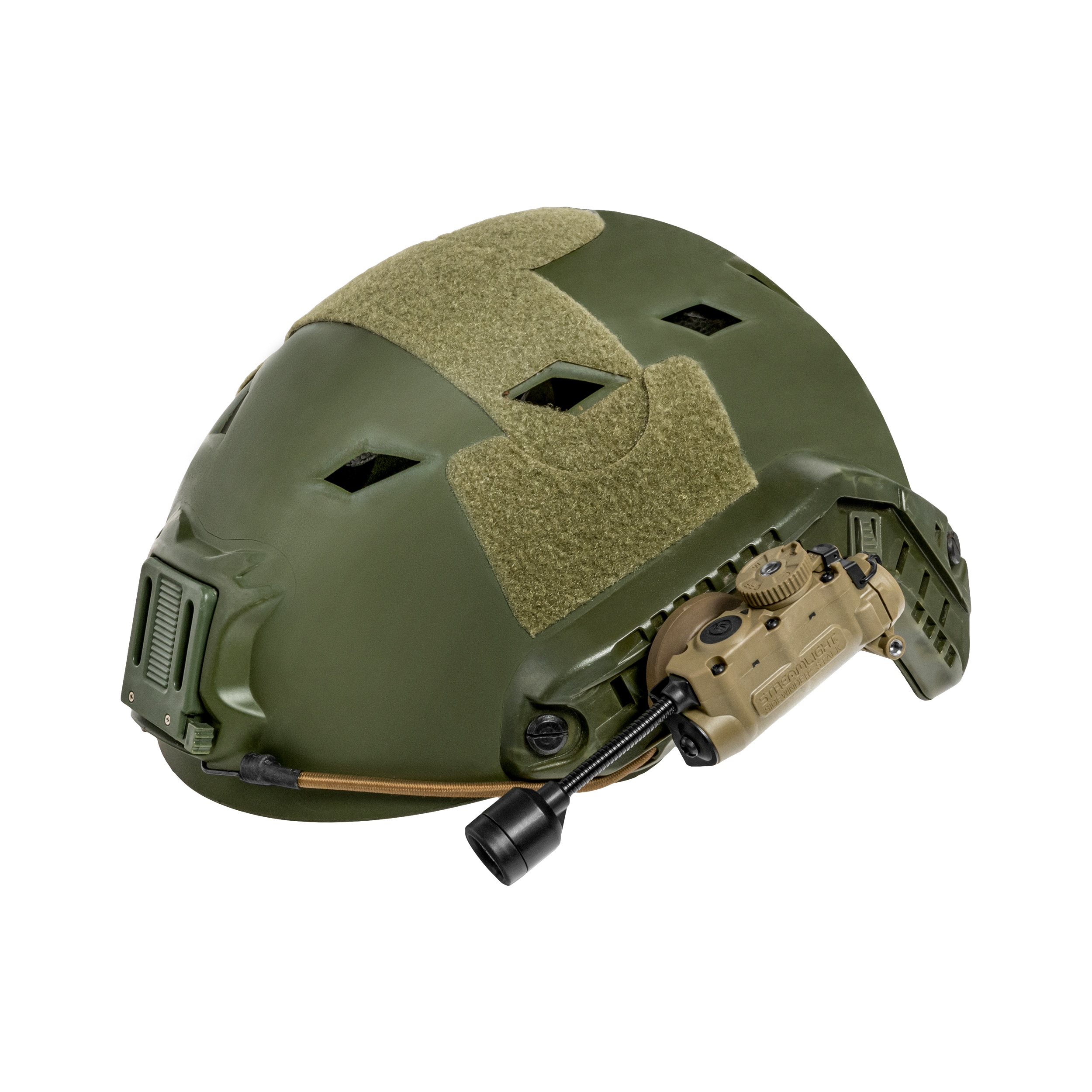Latarka na hełm Streamlight Sidewinder Stalk Helmet Clips E-Mount Coyote - 76 lumenów