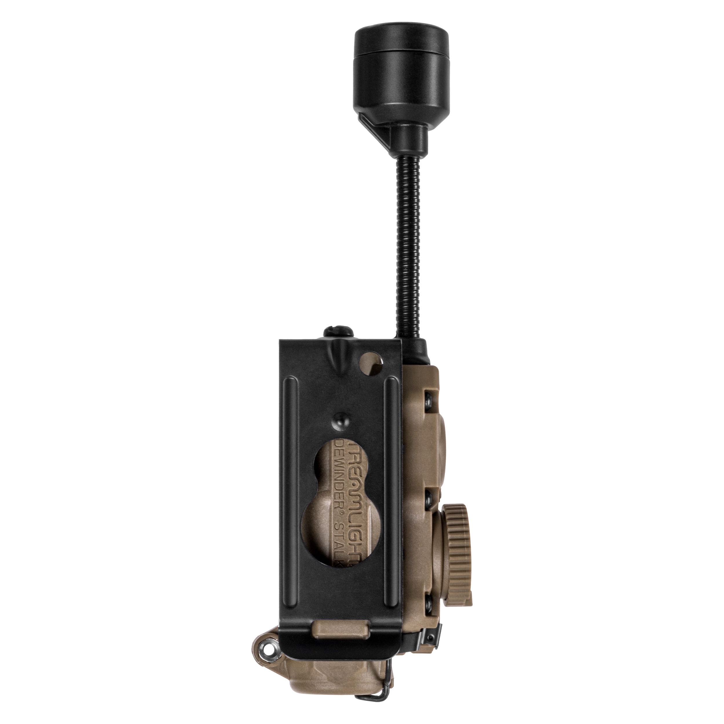 Latarka na hełm Streamlight Sidewinder Stalk Helmet Clips E-Mount Coyote - 76 lumenów